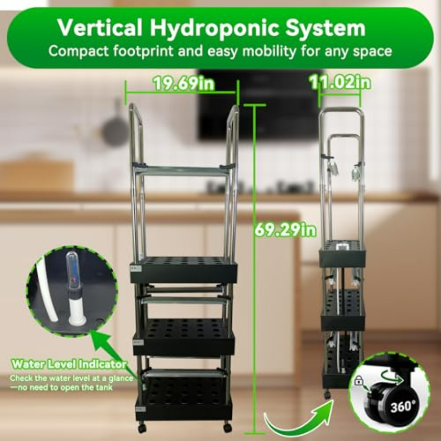Indoor hydroponics growing sys - Smart Garden Indoor reseña y precio