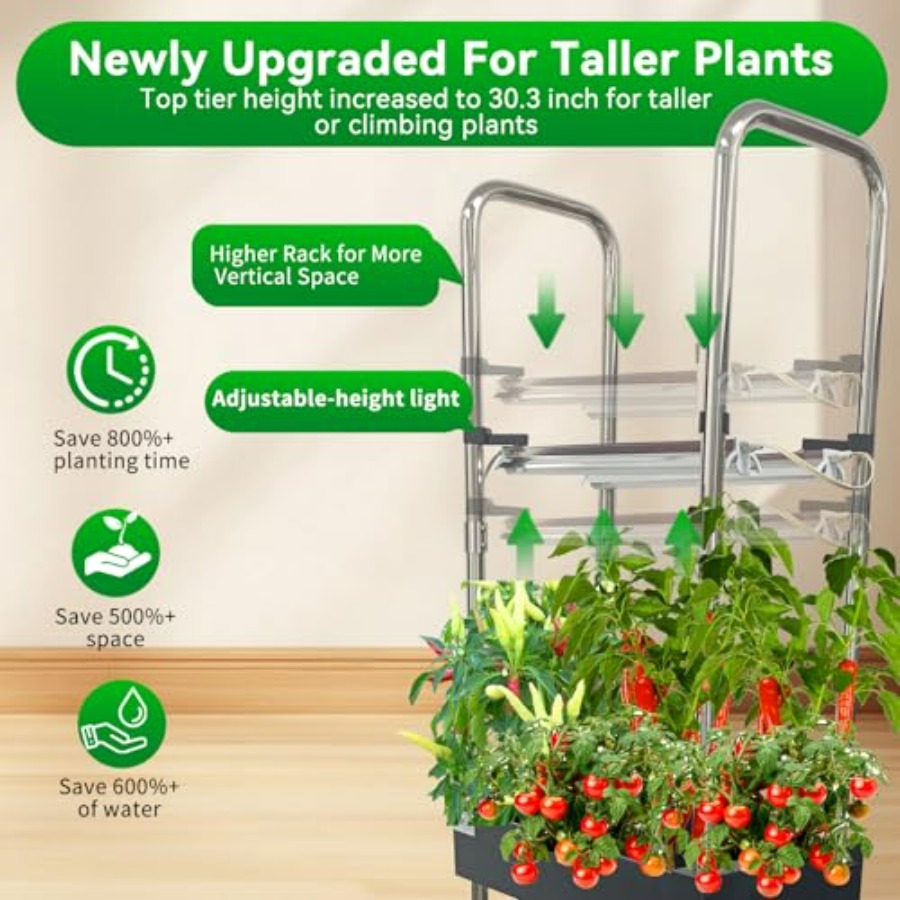 Indoor hydroponics growing sys - Smart Garden Indoor reseña y precio