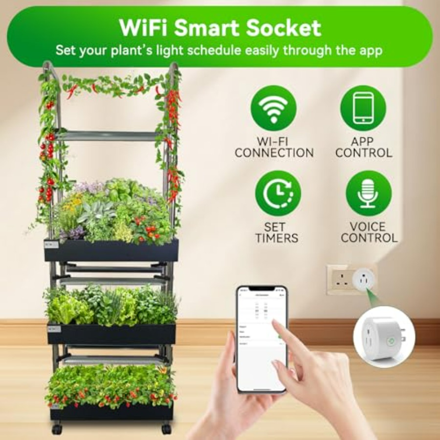 Indoor hydroponics growing sys - Smart Garden Indoor reseña y precio