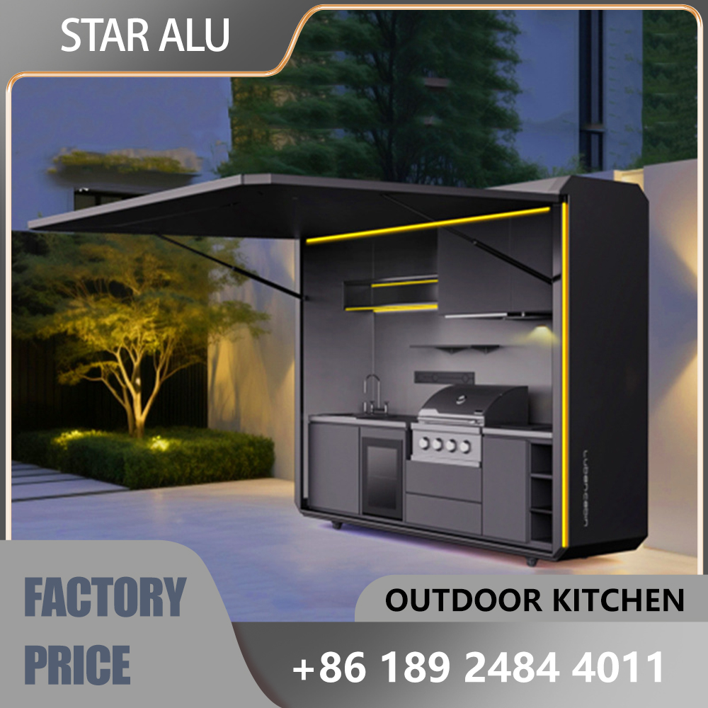 Outdoor folding kitchen integr - Smart Garden Mirrors reseña y precio