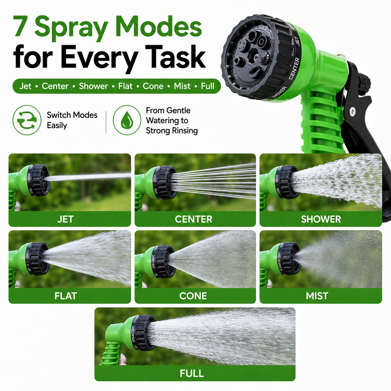 Retractable Garden Hose with H - Smart Garden Diy reseña y precio