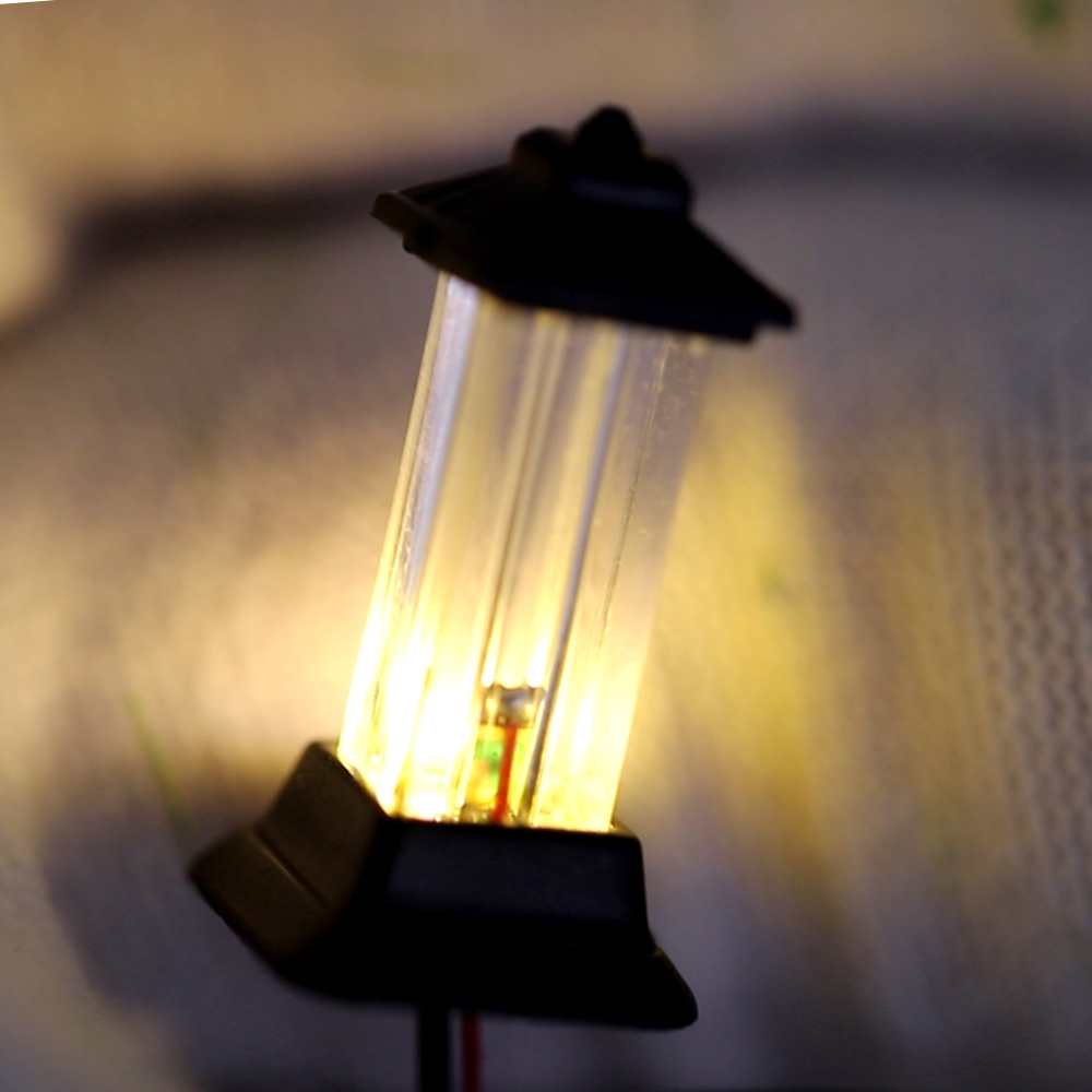 5PCS Miniature Lawn Lamp Model - Smart Garden Diy reseña y precio