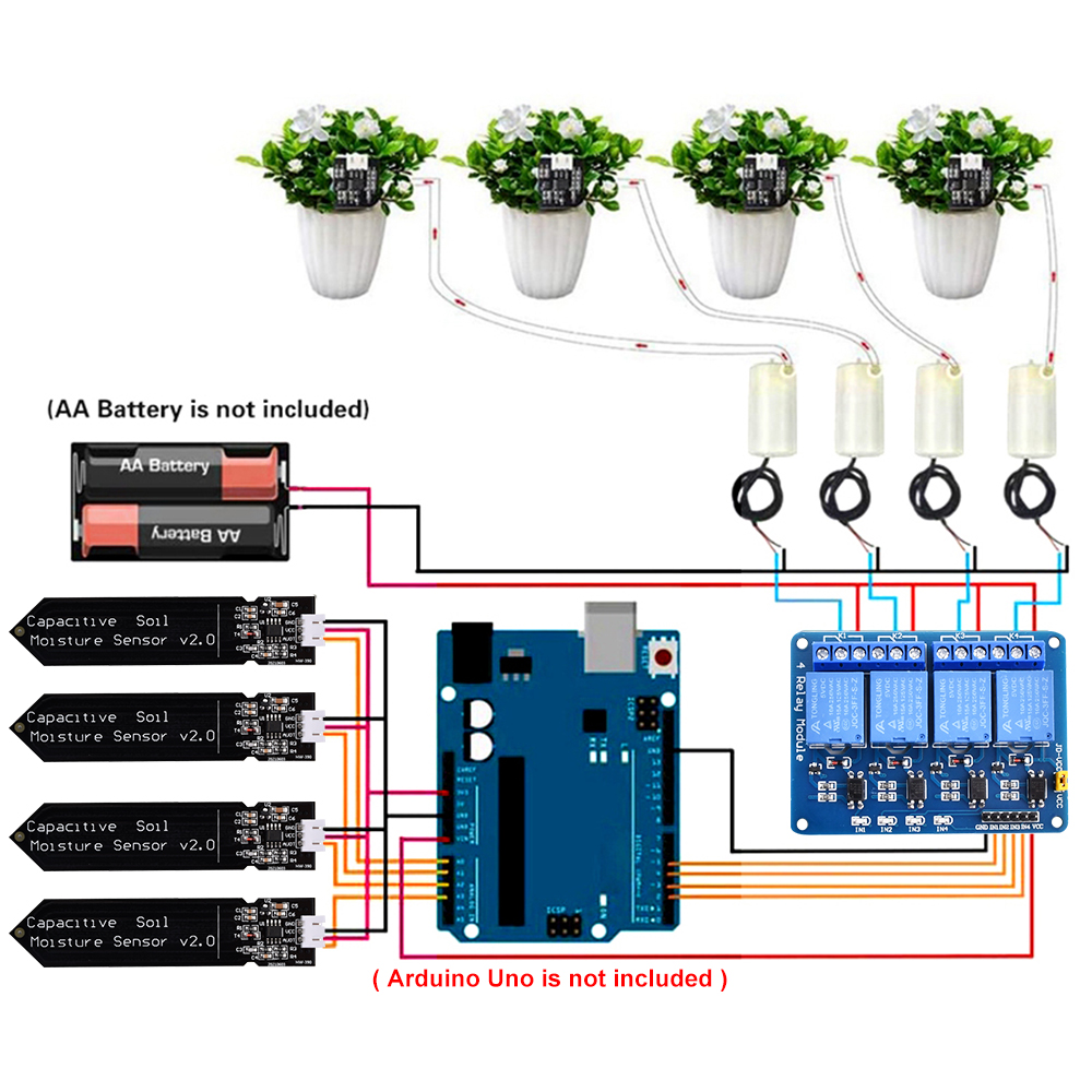 DIY Smart Irrigation System Au - Smart Garden Arduino reseña y precio
