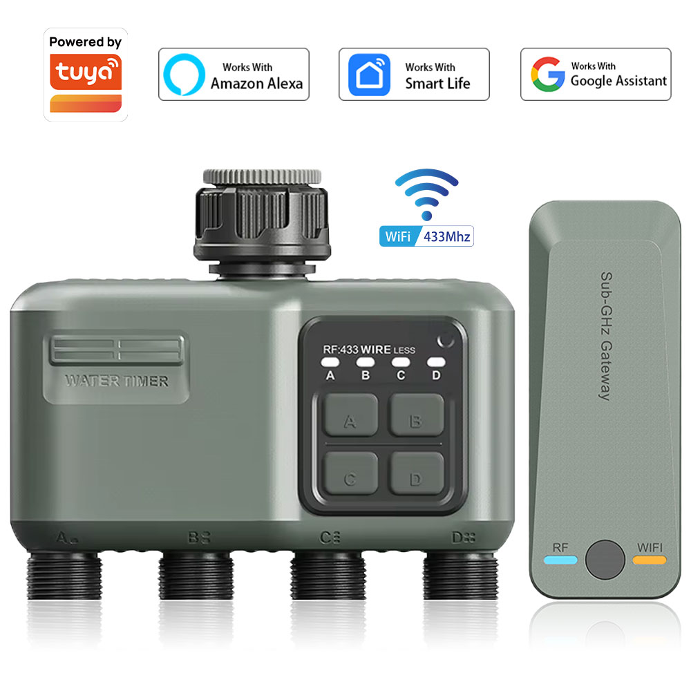 4 Outlet Programmable Water Ti - Yoocaa Smart Garden reseña y precio