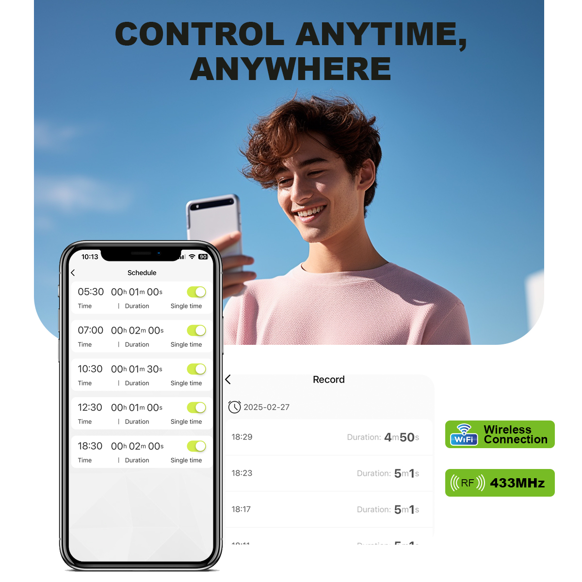 4 Outlet Programmable Water Ti - Yoocaa Smart Garden reseña y precio