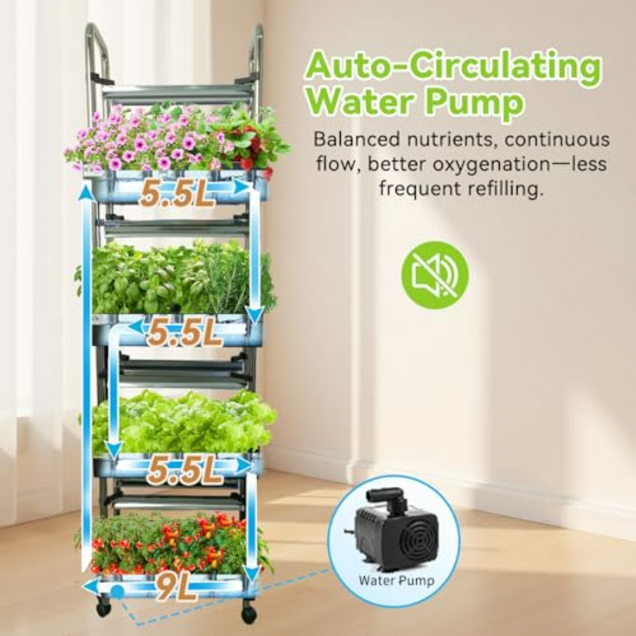 Indoor hydroponics growing sys - Smart Garden Indoor reseña y precio
