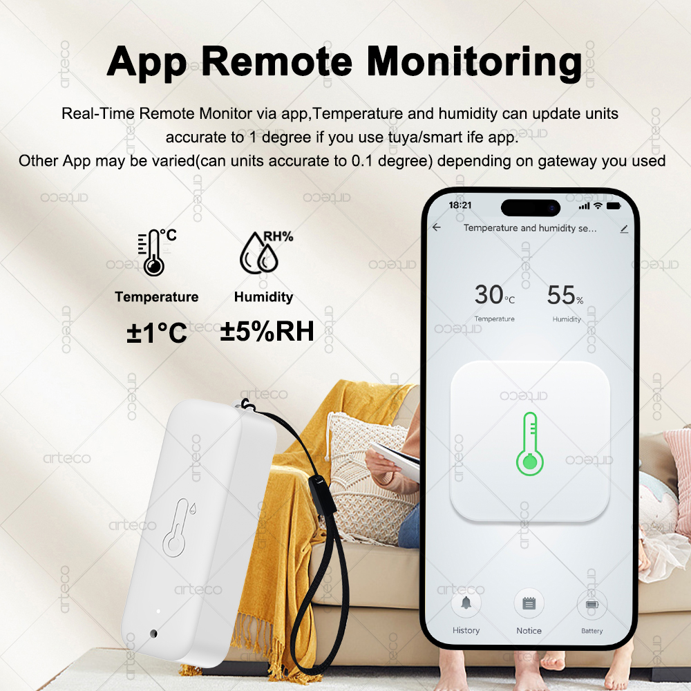 Zigbee 3.0 Temperature Humidit - Smart Garden Arduino reseña y precio