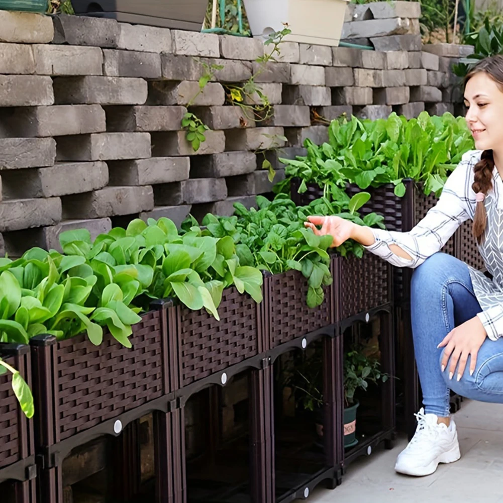 Large Capacity Garden Bed Vege - Smart Garden Storage reseña y precio