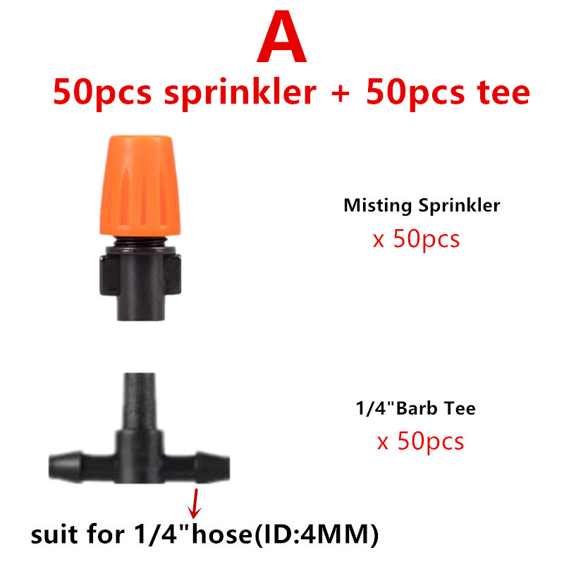 50pcs Garden Sprinkler Device  - Yoocaa Smart Garden reseña y precio