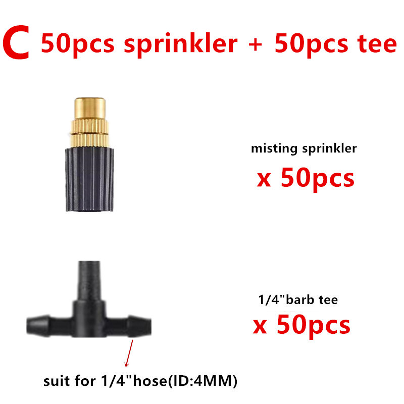50pcs Garden Sprinkler Device  - Yoocaa Smart Garden reseña y precio