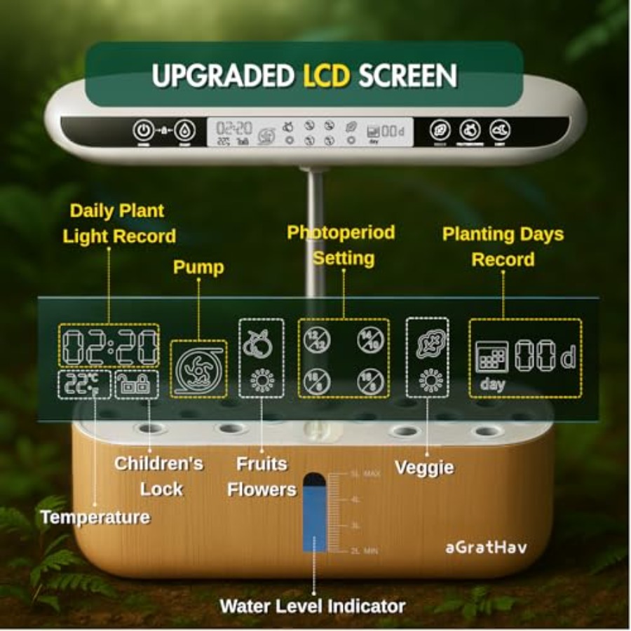 Hydroponics Growing System Kit - Smart Garden Indoor reseña y precio