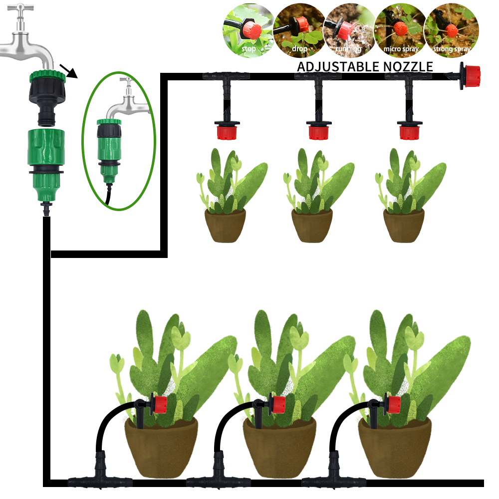 Micro Drip Irrigation System P - Yoocaa Smart Garden reseña y precio