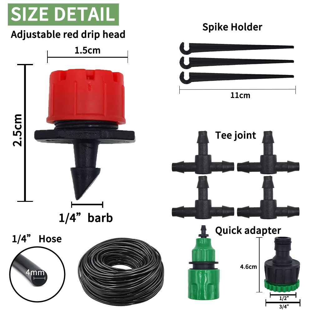 Micro Drip Irrigation System P - Yoocaa Smart Garden reseña y precio